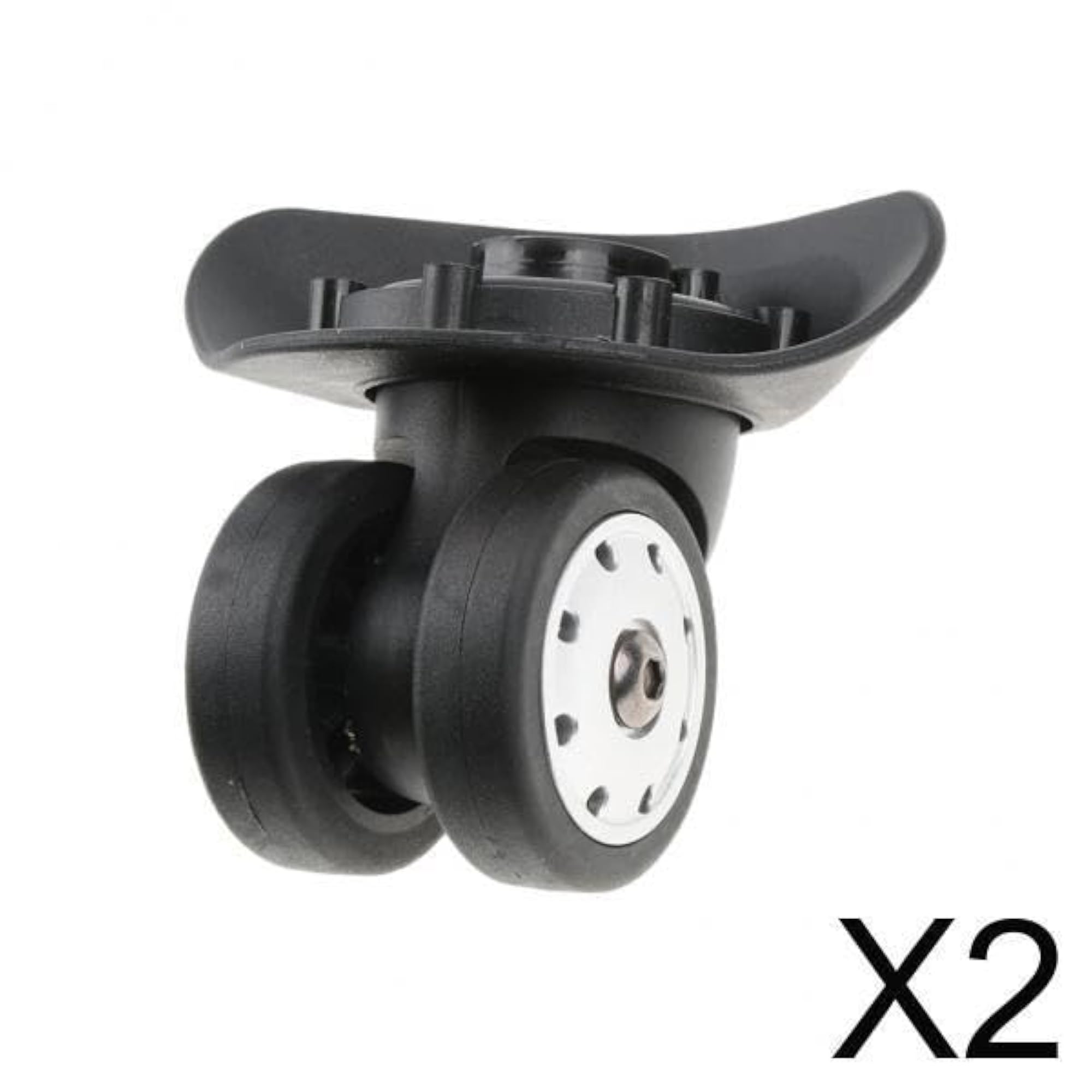 2PCS A88 Porous Wheel Suitcase Luggage Replacement Casters